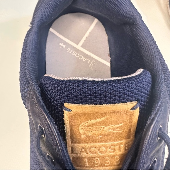 Lacoste Grad Vulc 117 Navy Blue Sneakers (Size 9 Men’s) 🐊 - Picture 11 of 13
